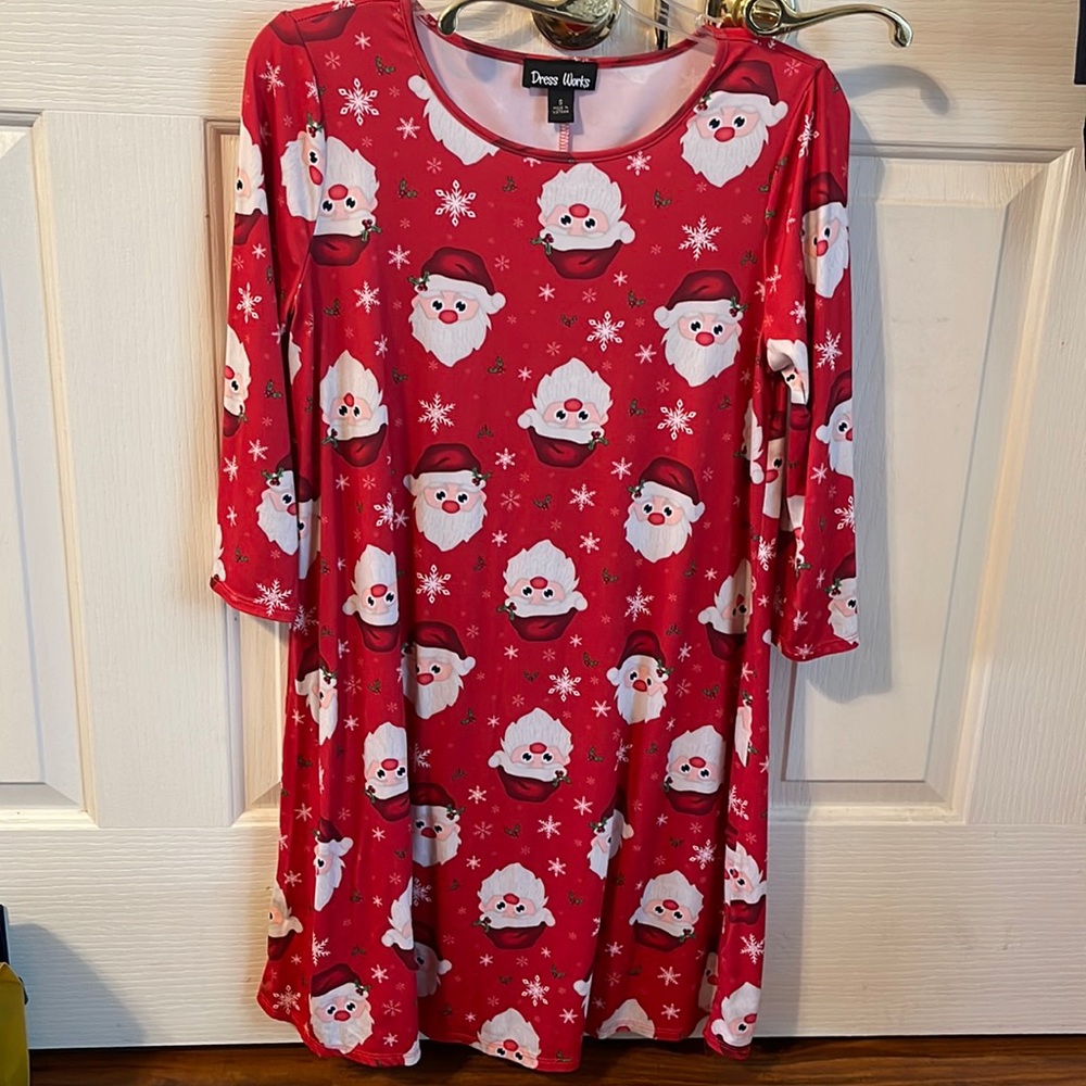 Santa Clause Christmas dress